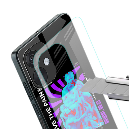 forgive the pain back phone cover | glass case for oneplus nord ce 3