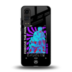 forgive the pain back phone cover | glass case for oneplus nord ce 4 lite