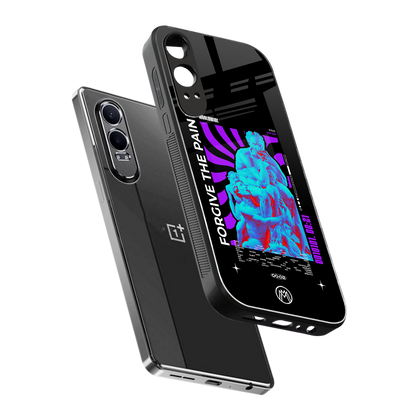forgive the pain back phone cover | glass case for oneplus nord ce 4 lite