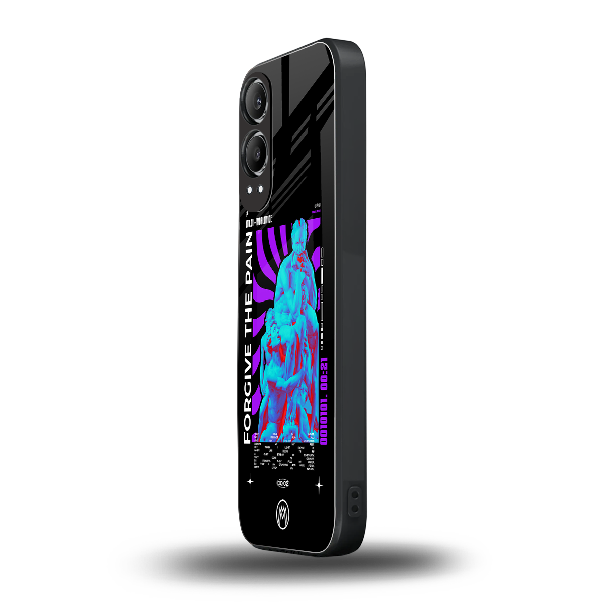 forgive the pain back phone cover | glass case for oneplus nord ce 4 lite