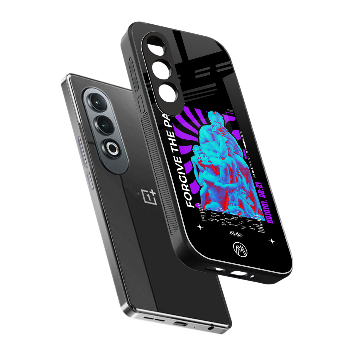 forgive the pain back phone cover | glass case for oneplus nord ce 4