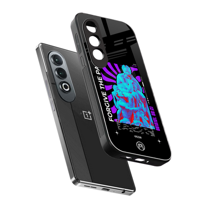 forgive the pain back phone cover | glass case for oneplus nord ce 4