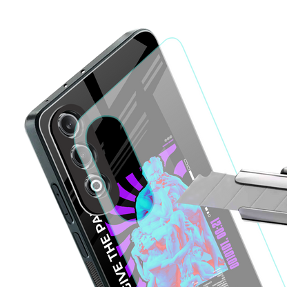 forgive the pain back phone cover | glass case for oneplus nord ce 4