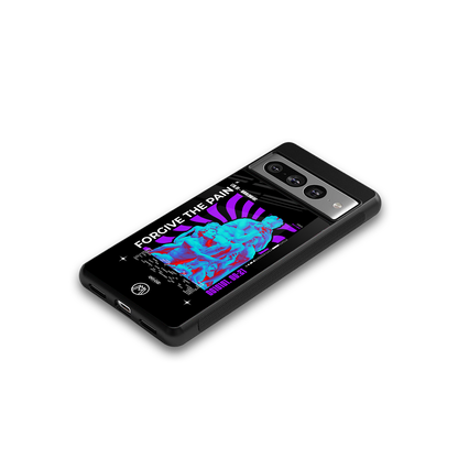 forgive the pain back phone cover | glass case for google pixel 7 pro