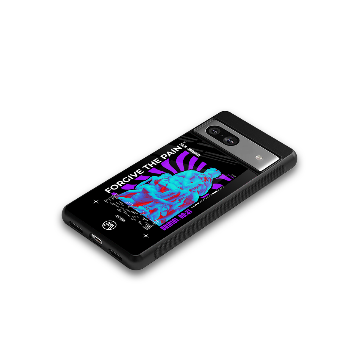 forgive the pain back phone cover | glass case for Google Pixel 7