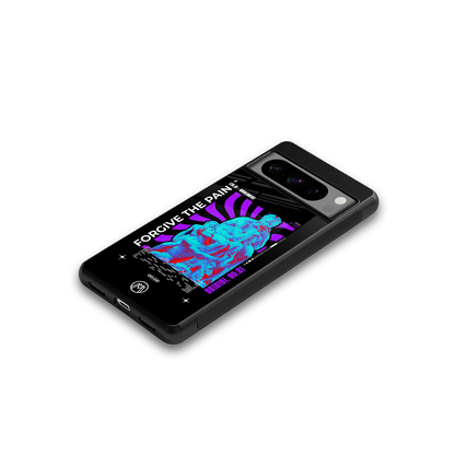 forgive the pain back phone cover | glass case for google pixel 8 pro