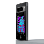 forgive the pain back phone cover | glass case for google pixel 8 pro