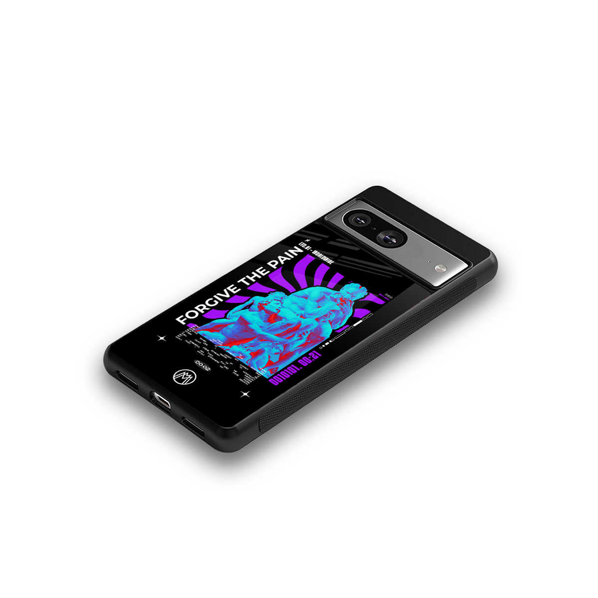 forgive the pain back phone cover | glass case for Google Pixel 8