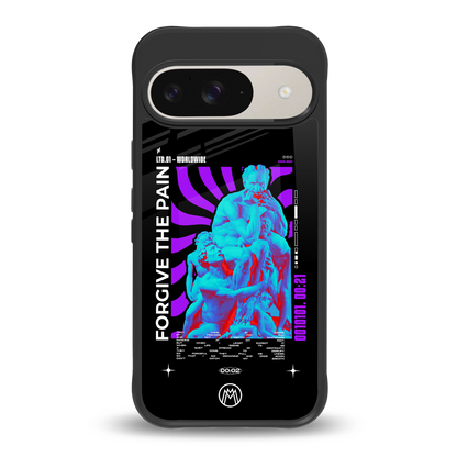 forgive the pain back phone cover | glass case for google pixel 9
