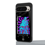 forgive the pain back phone cover | glass case for google pixel 9 pro