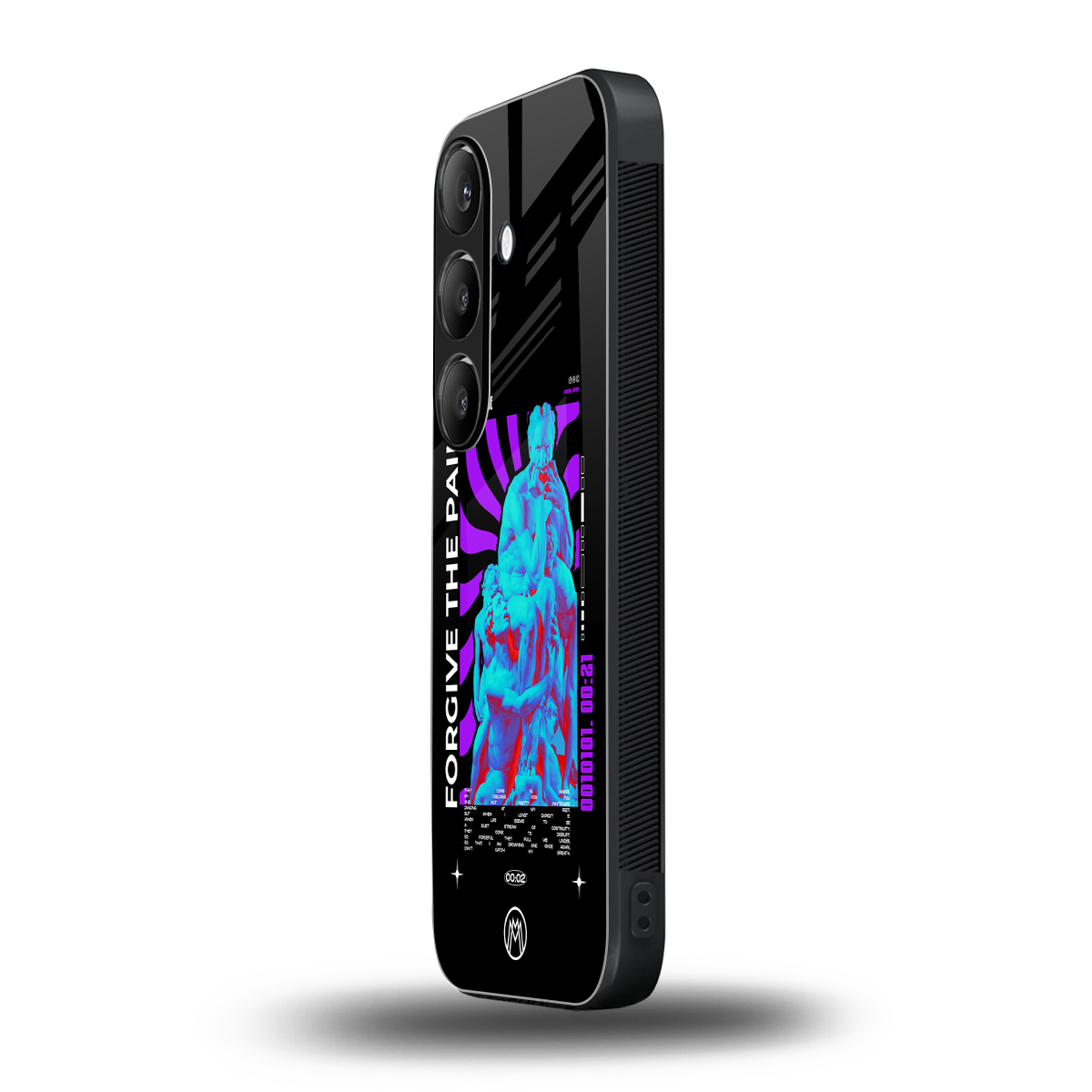 forgive the pain back phone cover | glass case for samsung galaxy s24 fe