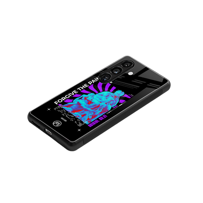 forgive the pain back phone cover | glass case for samsung galaxy s23 plus