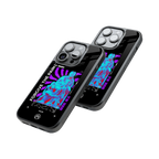 Protective Glass Back Phone Case Compatible with iPhone, Samsung, OnePlus, Pixel & More