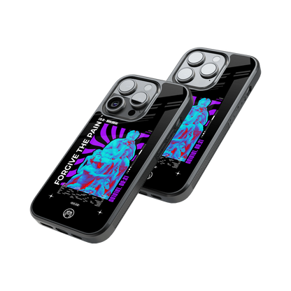 Protective Glass Back Phone Case Compatible with iPhone, Samsung, OnePlus, Pixel & More