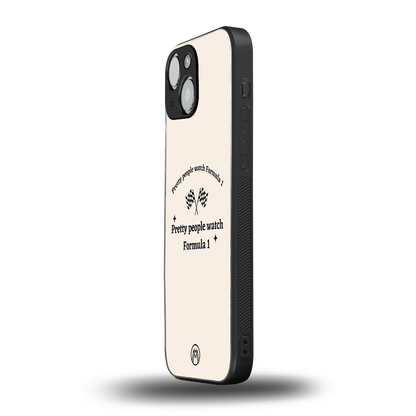 formula 1 back phone cover | glass case for iphone 13 mini