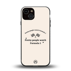 formula 1 back phone cover | glass case for iphone 13