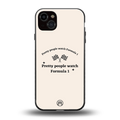 formula 1 back phone cover | glass case for iphone 14 plus
