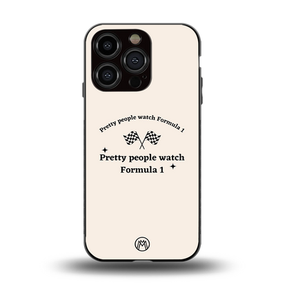 formula 1 back phone cover | glass case for iphone 14 pro