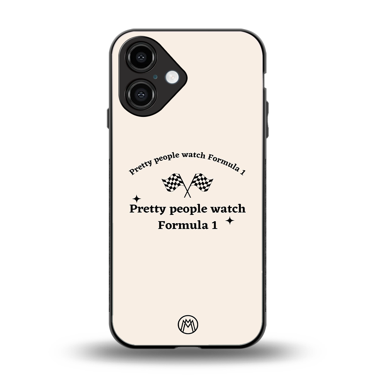 formula 1 back phone cover | glass case for iphone 16