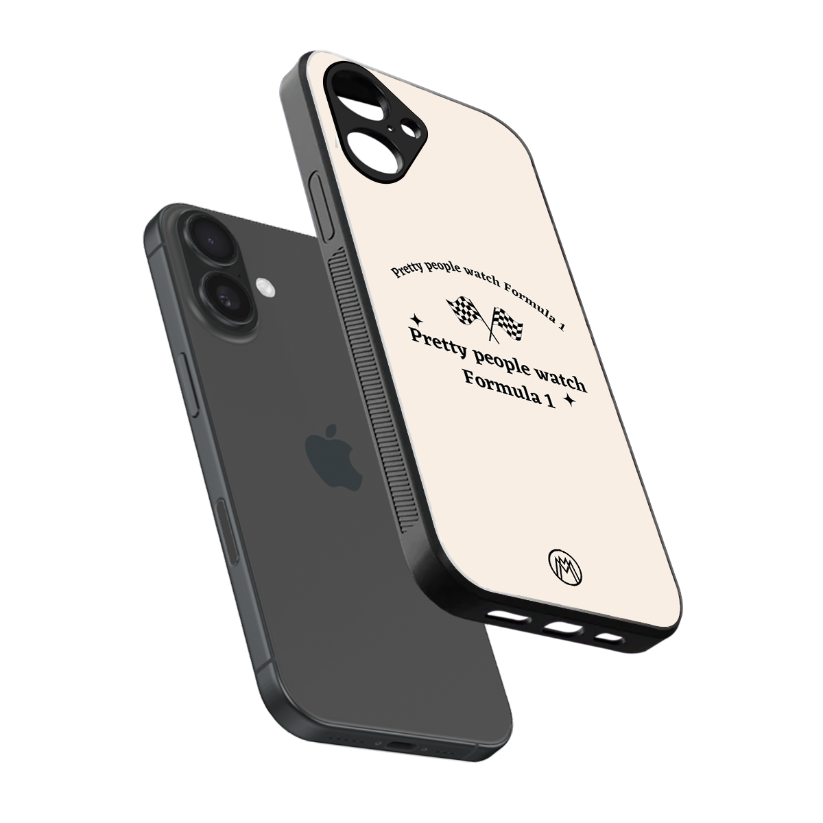 formula 1 back phone cover | glass case for iphone 16