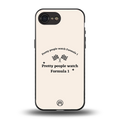 formula 1 back phone cover | glass case for iphone 16e