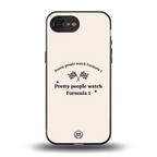 formula 1 back phone cover | glass case for iphone 16e