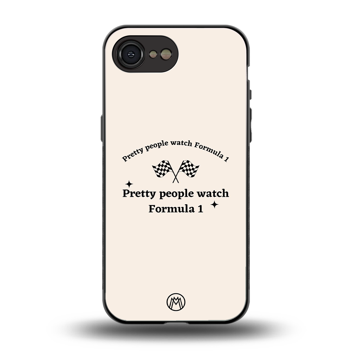 formula 1 back phone cover | glass case for iphone 16e