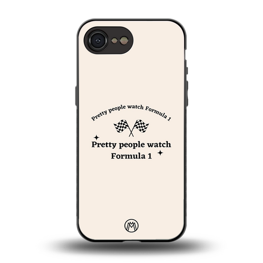 formula 1 back phone cover | glass case for iphone 16e