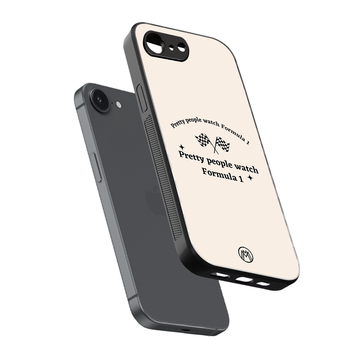 formula 1 back phone cover | glass case for iphone 16e