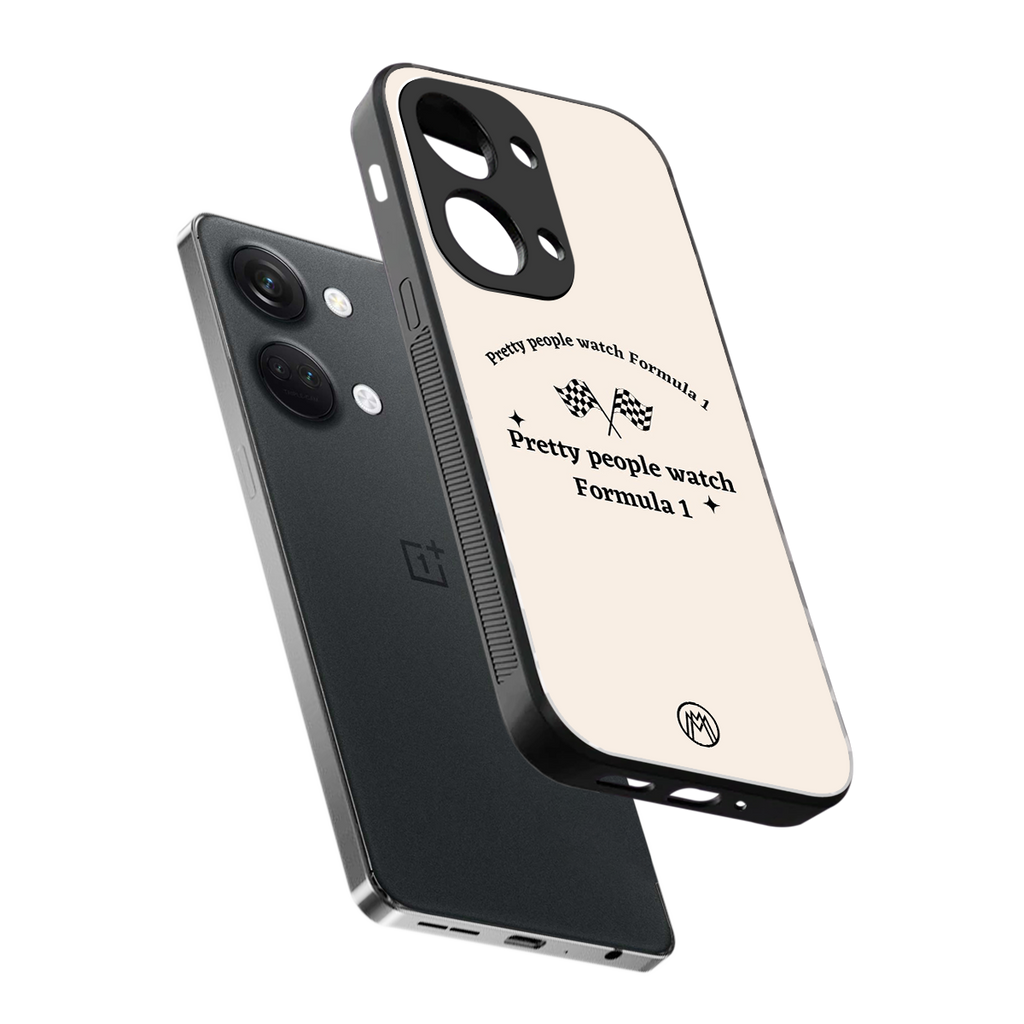 formula 1 back phone cover | glass case for oneplus nord 3