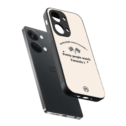 formula 1 back phone cover | glass case for oneplus nord 3