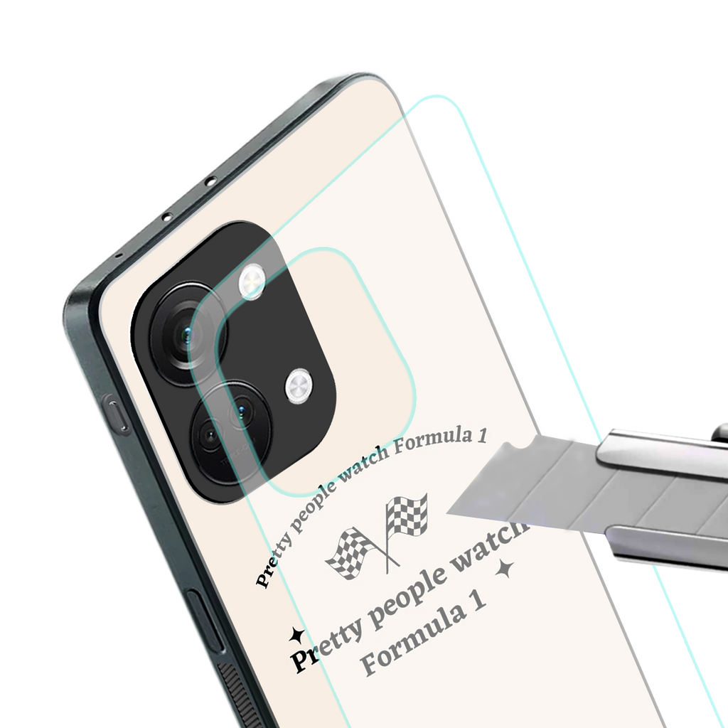 formula 1 back phone cover | glass case for oneplus nord 3