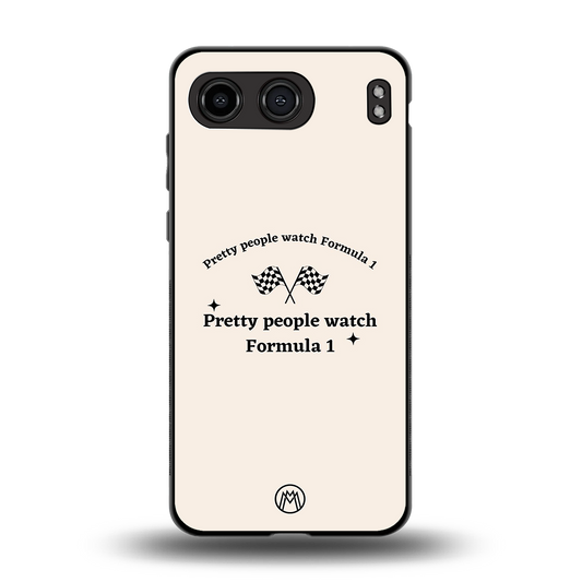 formula 1 back phone cover | glass case for oneplus nord 4