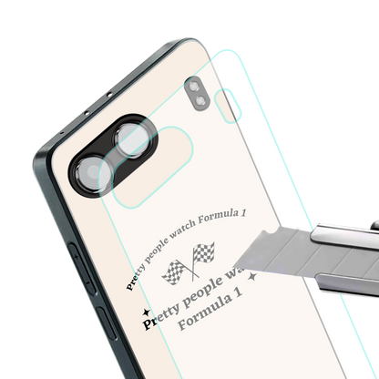 formula 1 back phone cover | glass case for oneplus nord 4