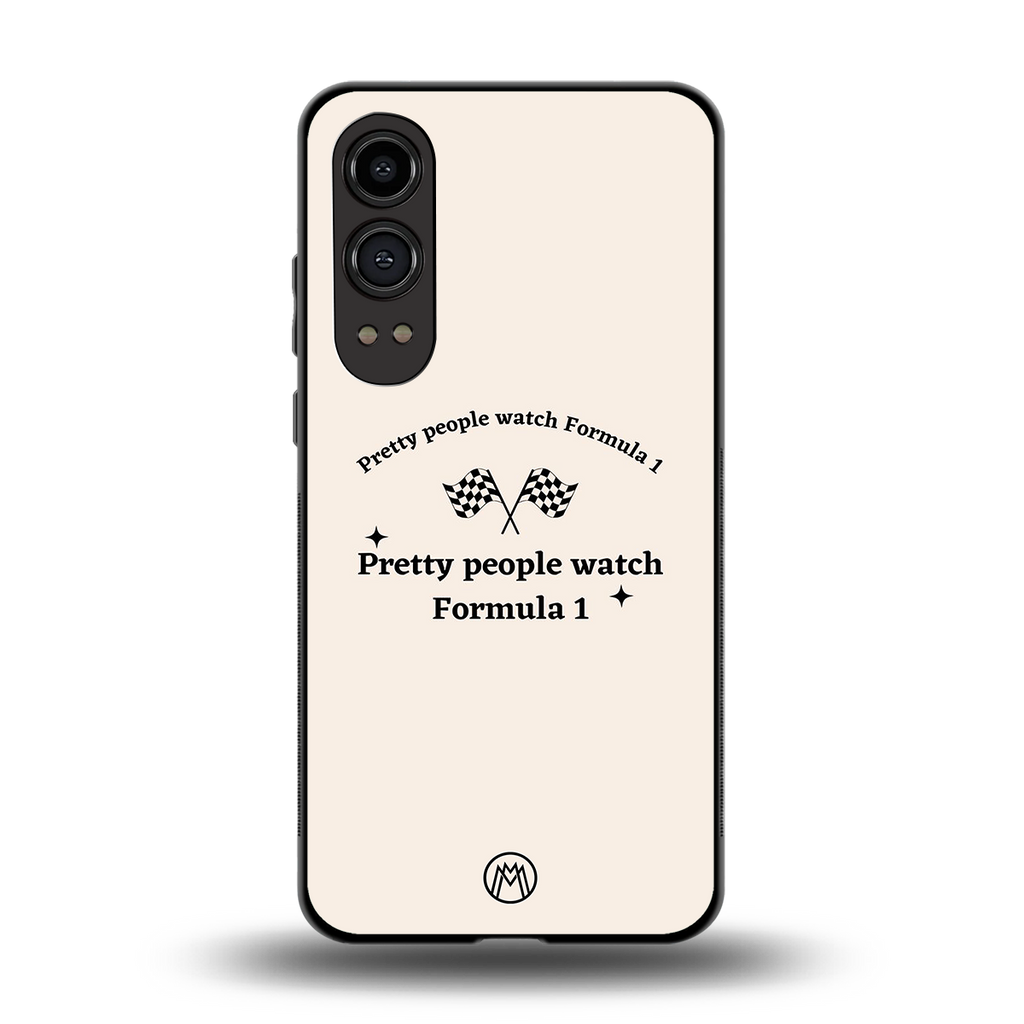 formula 1 back phone cover | glass case for oneplus nord ce 4 lite