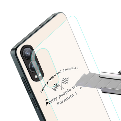 formula 1 back phone cover | glass case for oneplus nord ce 4 lite