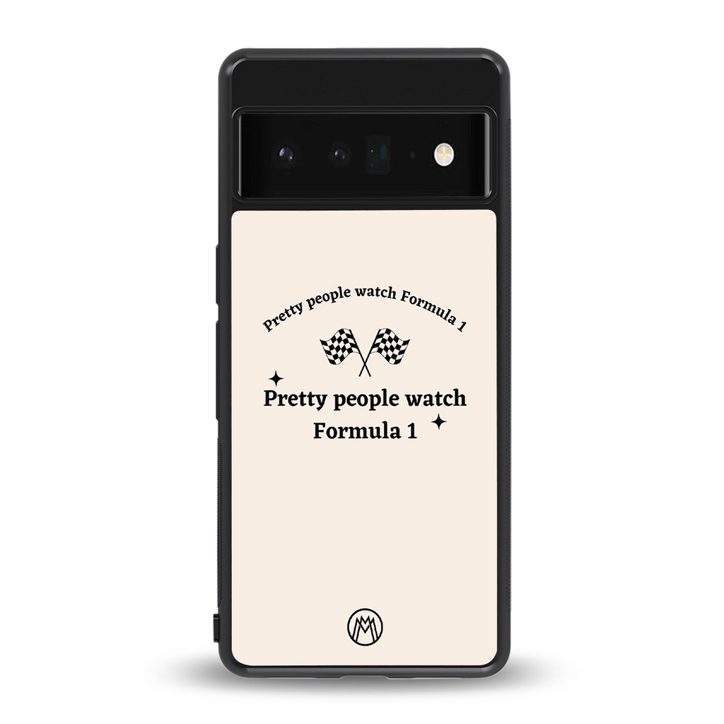 formula 1 back phone cover | glass case for google pixel 6 pro
