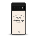 formula 1 back phone cover | glass case for google pixel 6 pro