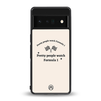 formula 1 back phone cover | glass case for google pixel 6 pro