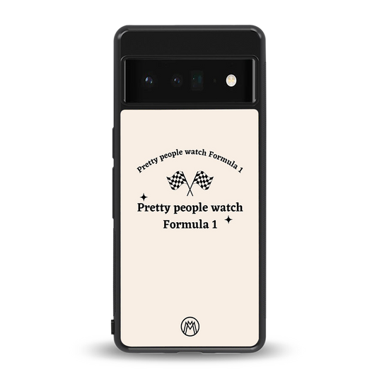 formula 1 back phone cover | glass case for google pixel 6 pro