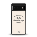 formula 1 back phone cover | glass case for google pixel 6