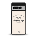 formula 1 back phone cover | glass case for google pixel 7 pro