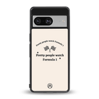 formula 1 back phone cover | glass case for Google Pixel 8