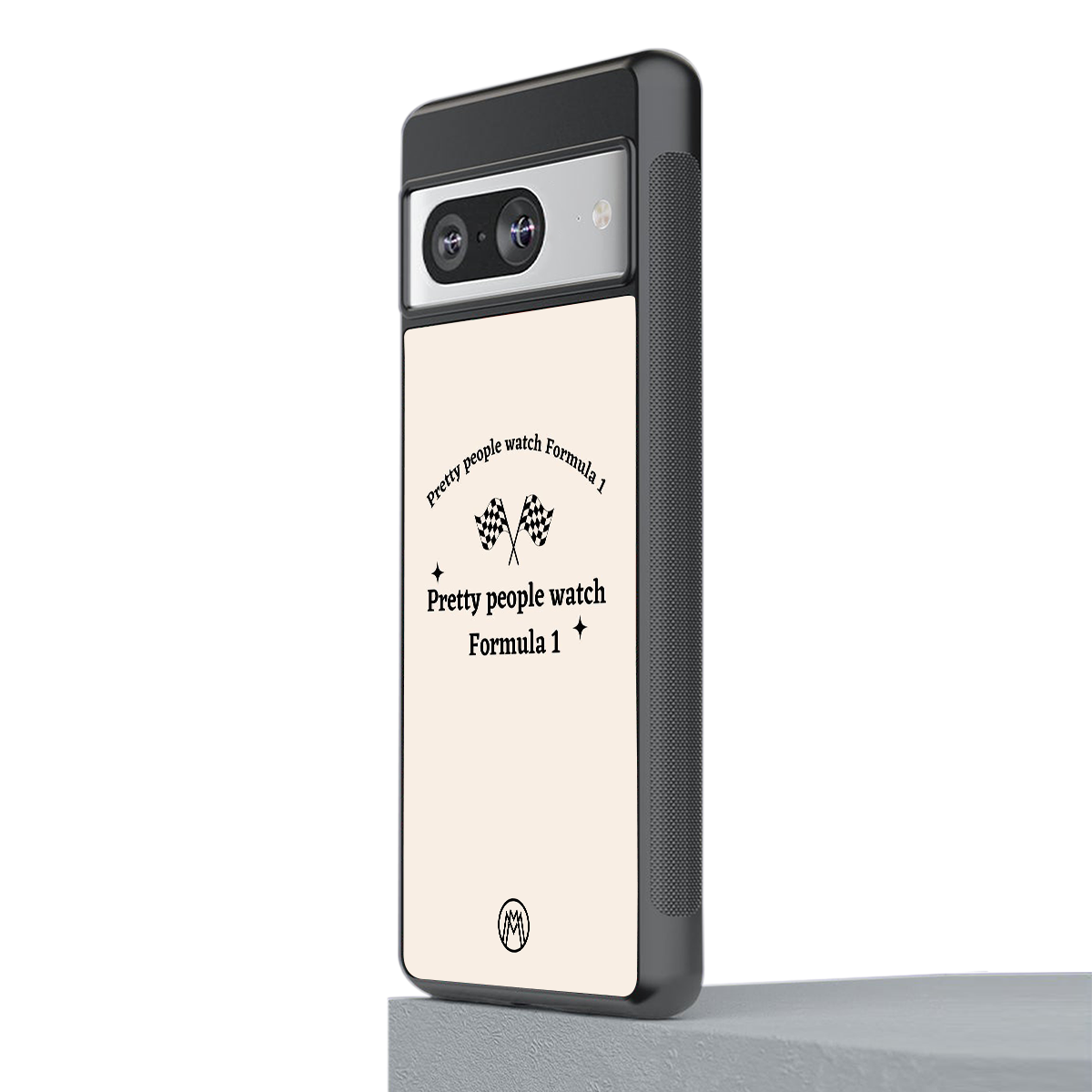 formula 1 back phone cover | glass case for Google Pixel 8