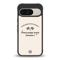 formula 1 back phone cover | glass case for google pixel 9