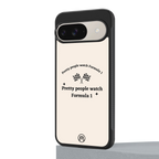 formula 1 back phone cover | glass case for google pixel 9