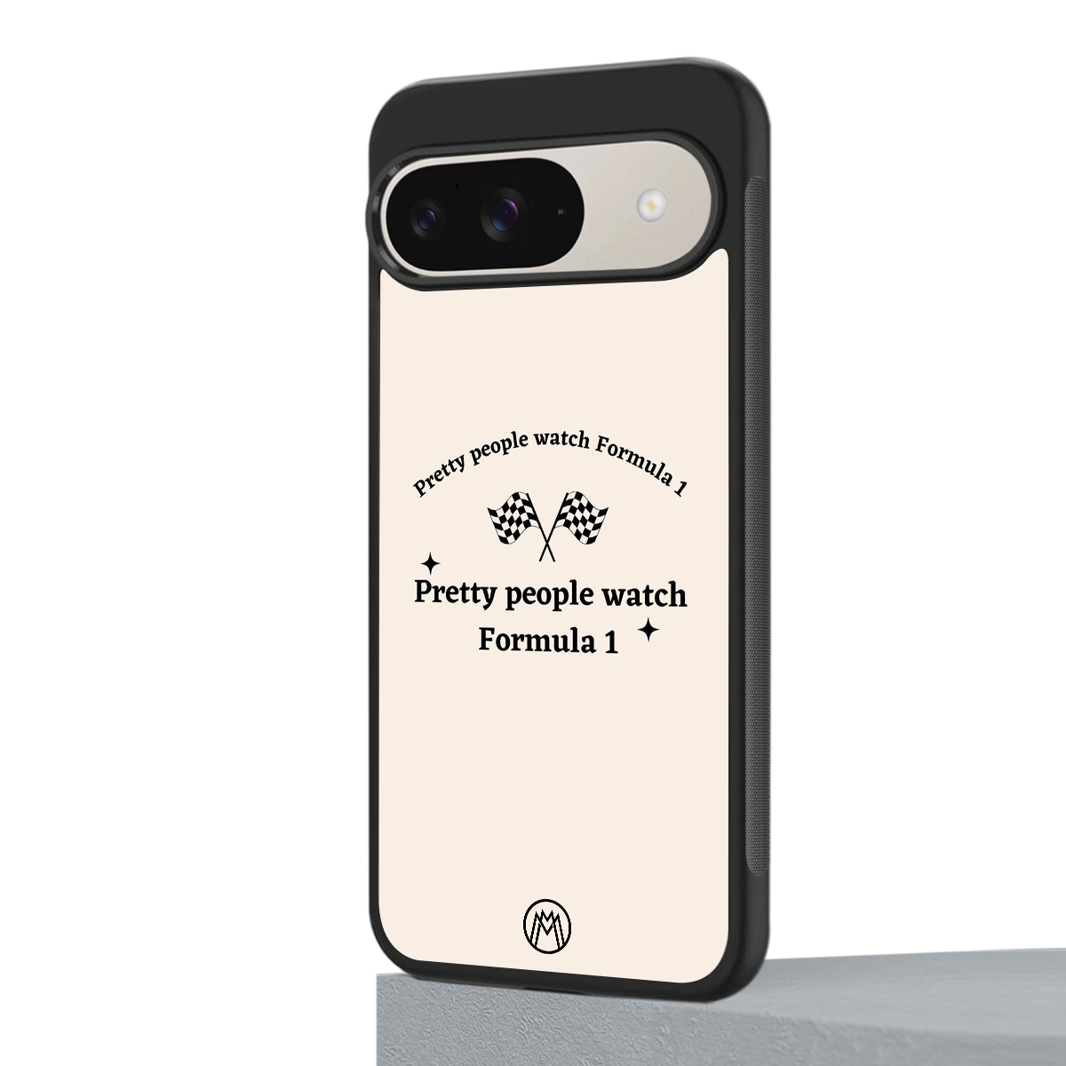formula 1 back phone cover | glass case for google pixel 9