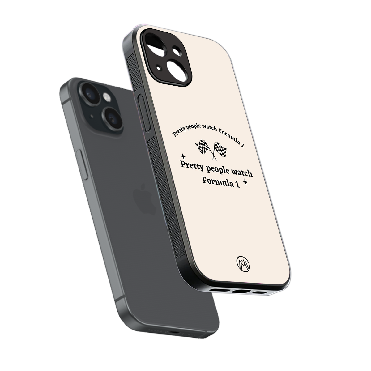 formula 1 back phone cover | glass case for iphone 15