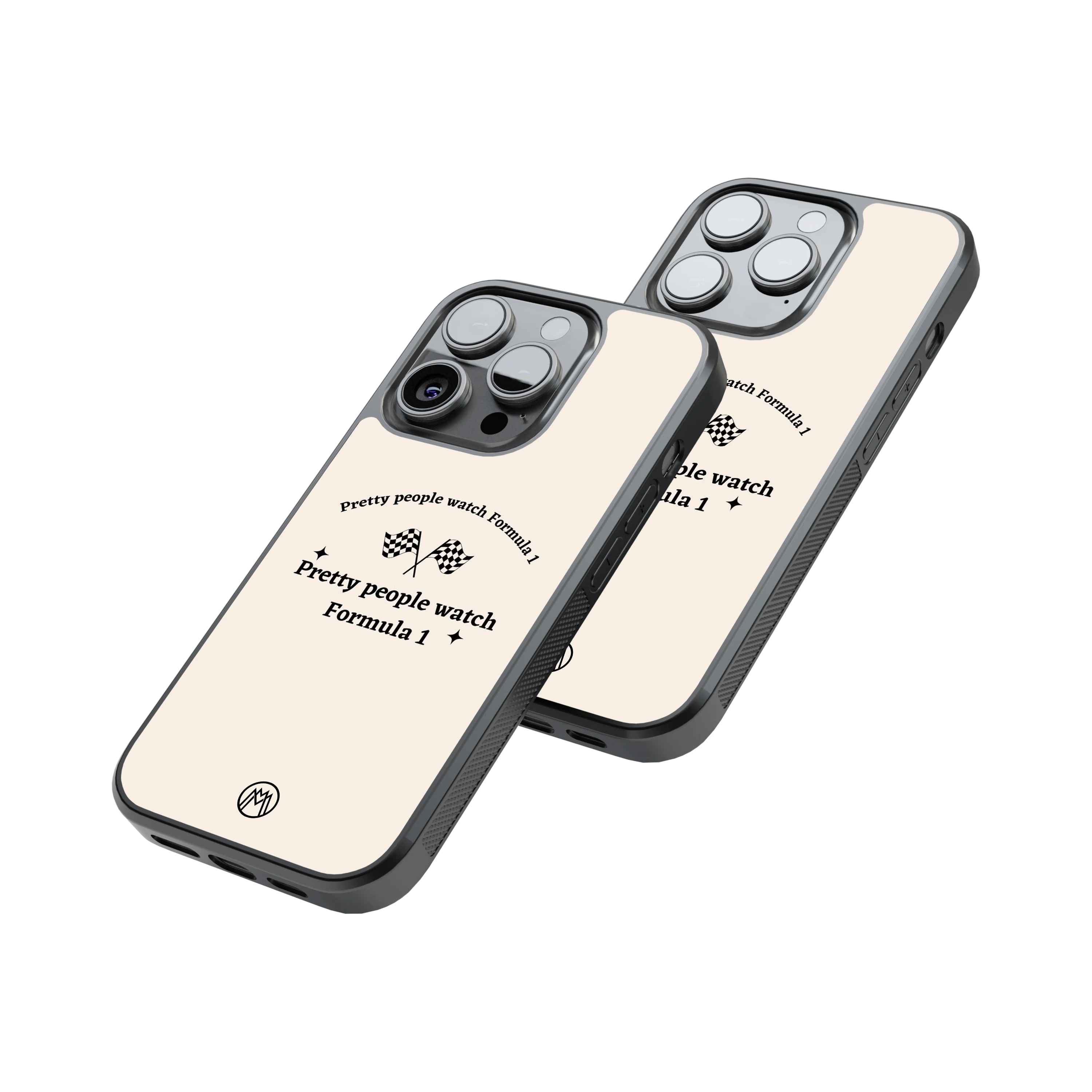 Protective Glass Back Phone Case Compatible with iPhone, Samsung, OnePlus, Pixel & More