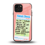 four espresso martinis back phone cover | glass case for iphone 13 mini